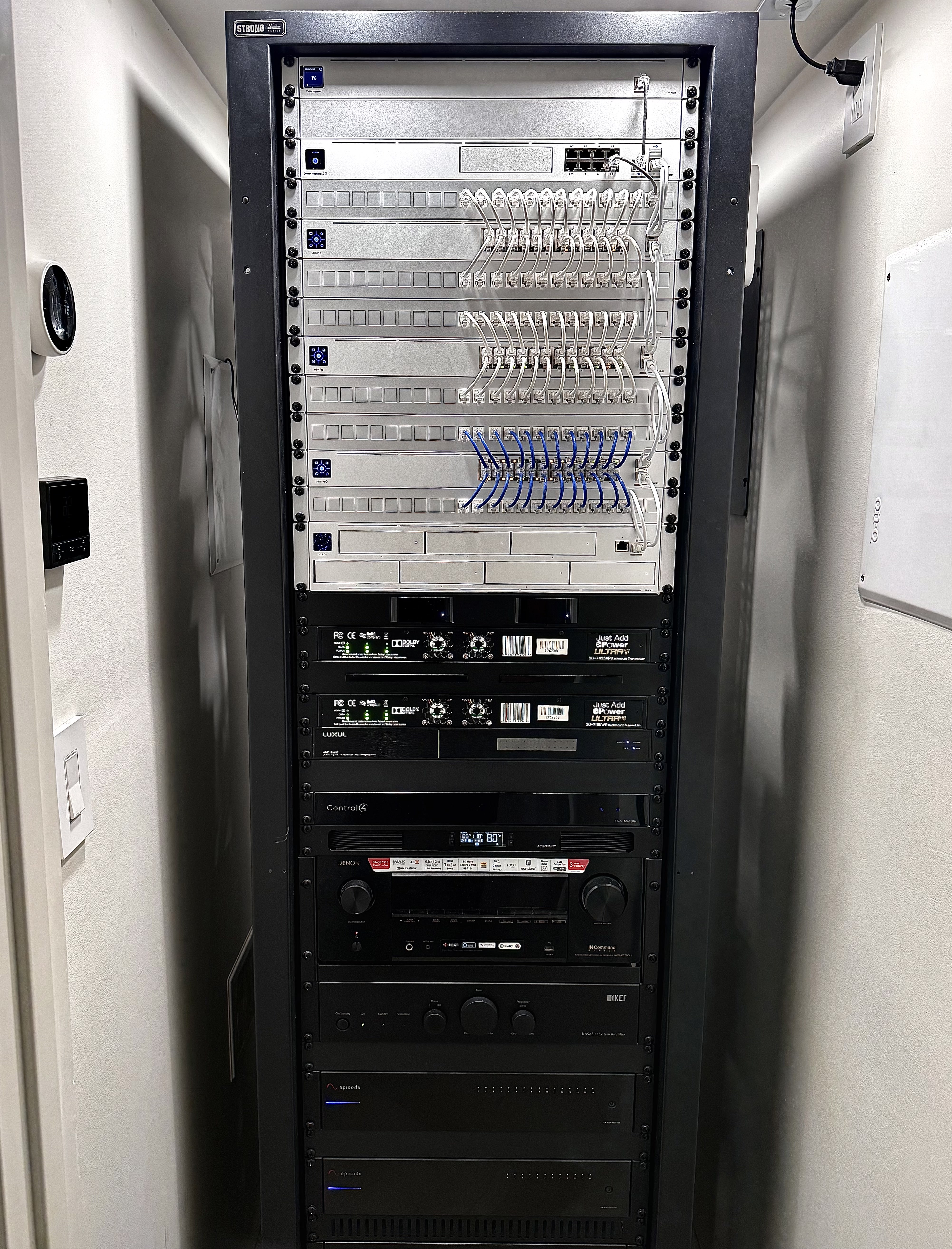 Control4 & JAP AV Matrix Install in Whittier